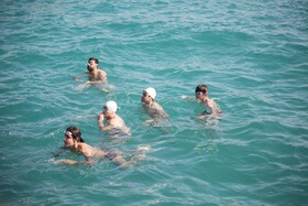 مسابقات شنای آب‌های آزاد در کیش