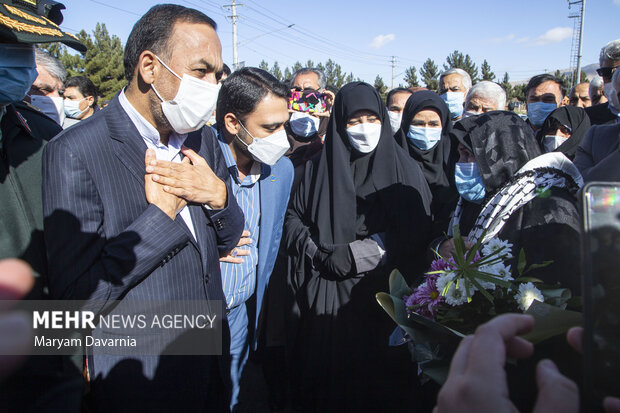 استقبال از خانواده شهید «خلیل ملک رفعت» در بجنورد