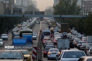 تشریح وضعیت ترافیکی معابر اصلی تهران/پرترافیک ترین خیابان ها