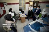 تصاویر / اردوی یک روزه جهادی پزشکی در بخش ریز شهرستان جم