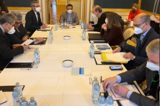 دیدار باقری با مورا و مذاکره‌کنندگان ارشد سه کشور اروپایی در وین