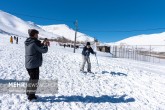 تصاویر / بازگشایی پیست اسکی کوهرنگ