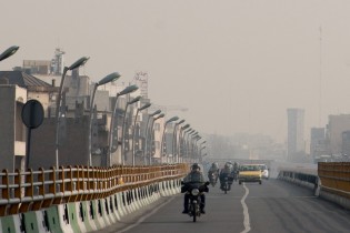 ۱۵ ایستگاه سنجش کیفیت هوای تهران در وضعیت قرمز