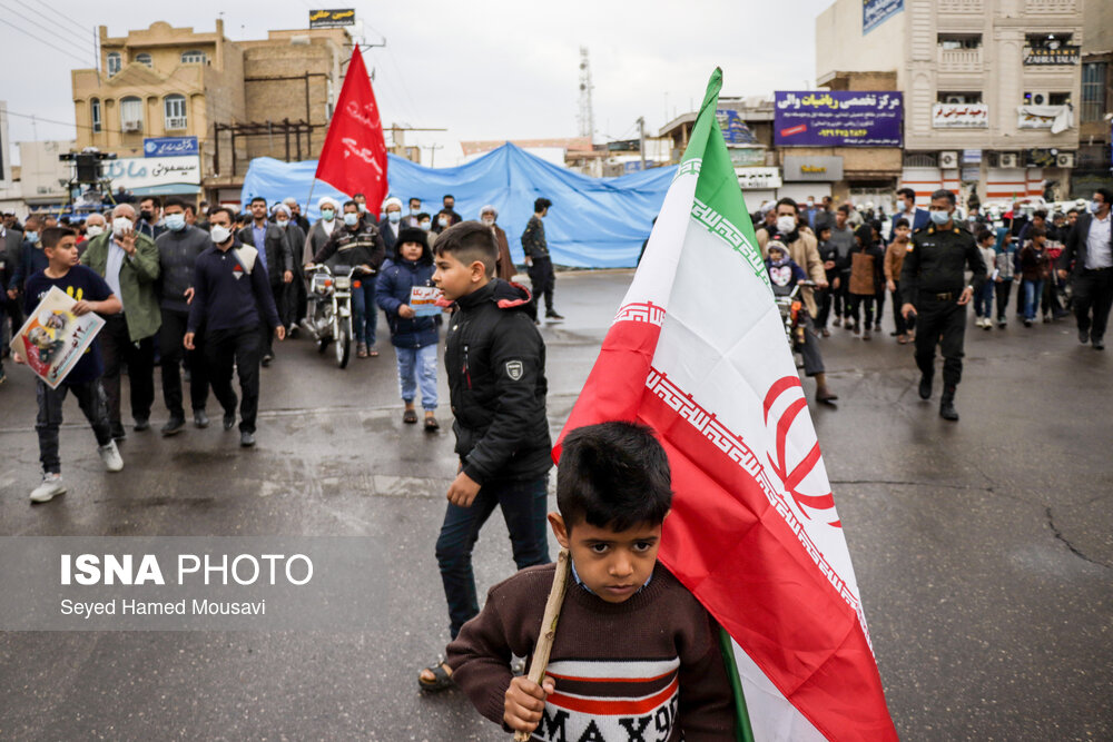 مراسم گرامیداشت ۲۲ بهمن چهل و سومین سالروز پیروزی شکوهمند انقلاب اسلامی-شوش