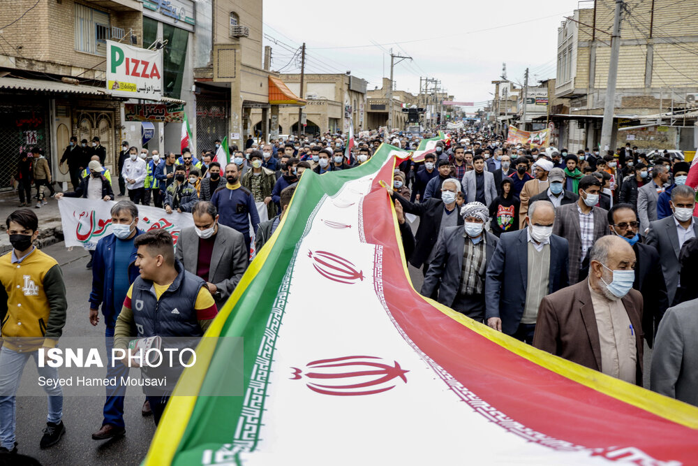 مراسم گرامیداشت ۲۲ بهمن چهل و سومین سالروز پیروزی شکوهمند انقلاب اسلامی-شوش