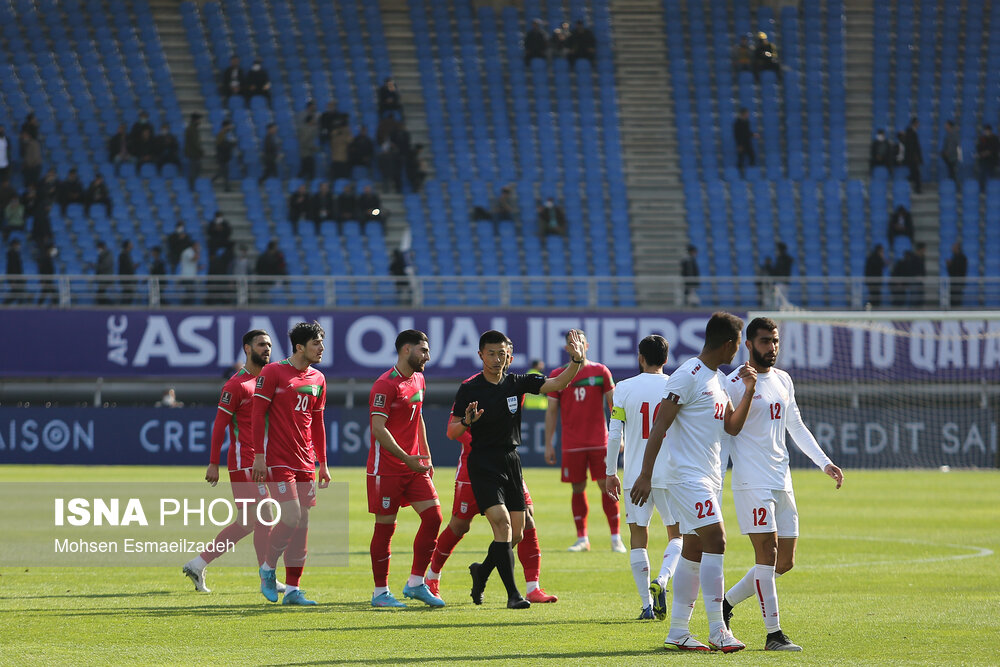 مسابقه تیم‌های ملی فوتبال ایران و لبنان