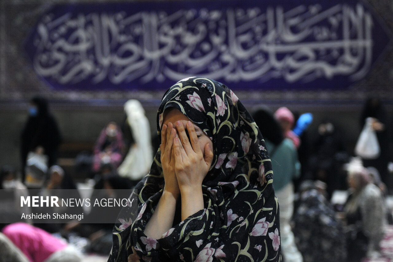 مراسم احیای شب نوزدهم ماه مبارک رمضان ۱۴۰۱ شامگاه چهارشنبه ۳۱ فروردین ماه در امامزاده صالح تهران برگزار شد