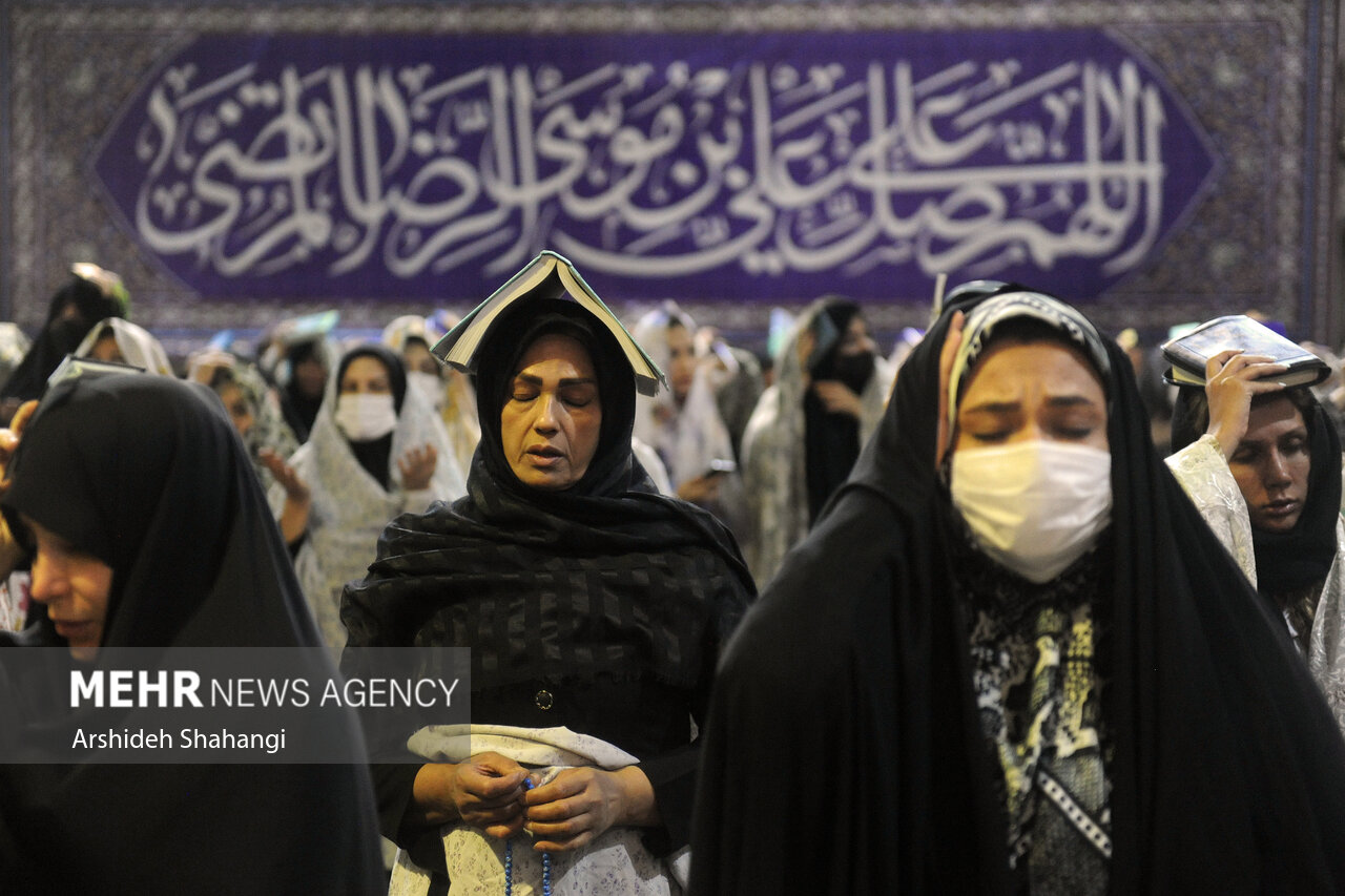 مراسم احیای شب نوزدهم ماه مبارک رمضان ۱۴۰۱ شامگاه چهارشنبه ۳۱ فروردین ماه در امامزاده صالح تهران برگزار شد