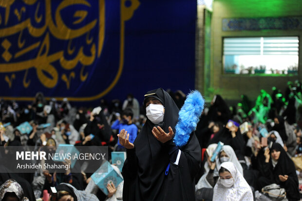 مراسم احیای شب نوزدهم ماه مبارک رمضان ۱۴۰۱ شامگاه چهارشنبه ۳۱ فروردین ماه در امامزاده صالح تهران برگزار شد