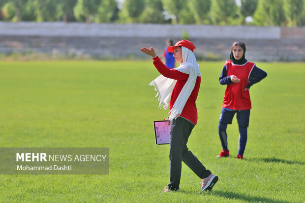 استعدادیابی تیم ملی فوتبال بانوان در اردبیل