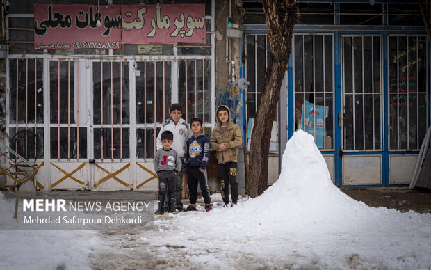 طبیعت برفی کوهرنگ در اولین هفته زمستان