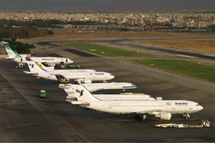 هیچ پروازی کنسل نشده است/ پرواز بدون تاخیر در فرودگاه مهرآباد