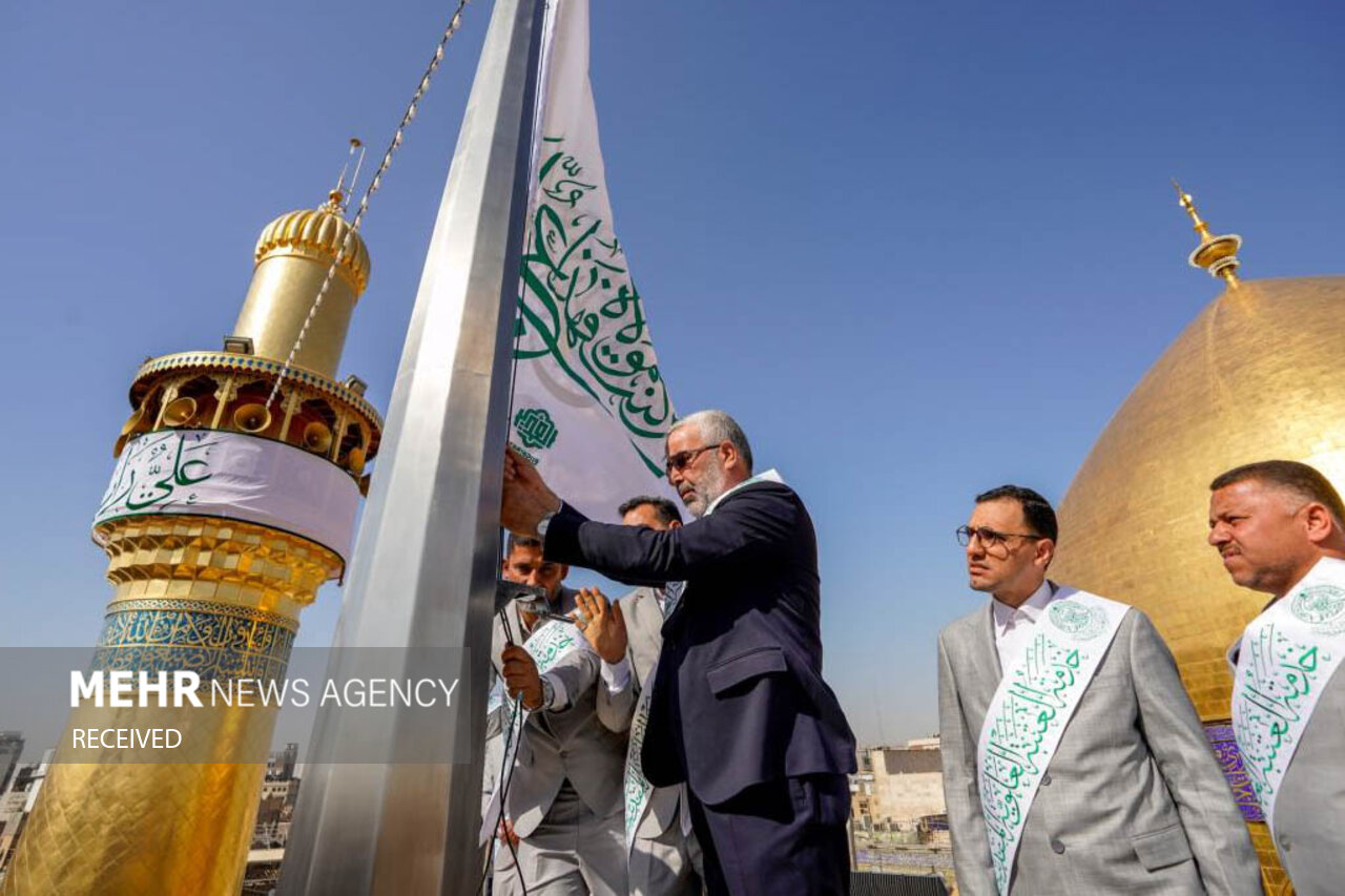 حرم امام علی علیه‌الاسلام در نجف اشرف در آستانه جشن عید غدیر آماده میزبانی از زائران امیرالمونین (ع) شد