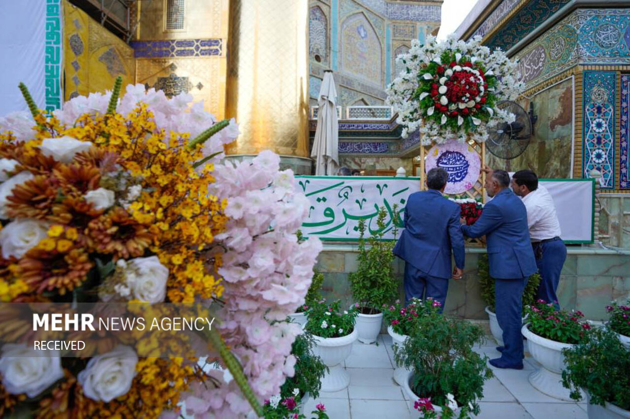 حرم امام علی علیه‌الاسلام در نجف اشرف در آستانه جشن عید غدیر آماده میزبانی از زائران امیرالمونین (ع) شد