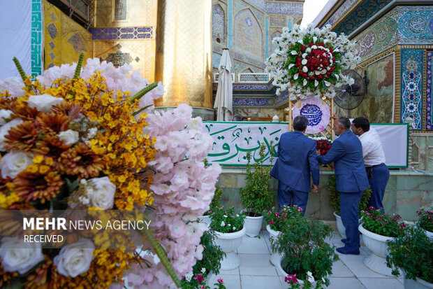 حرم امام علی علیه‌الاسلام در نجف اشرف در آستانه جشن عید غدیر آماده میزبانی از زائران امیرالمونین (ع) شد