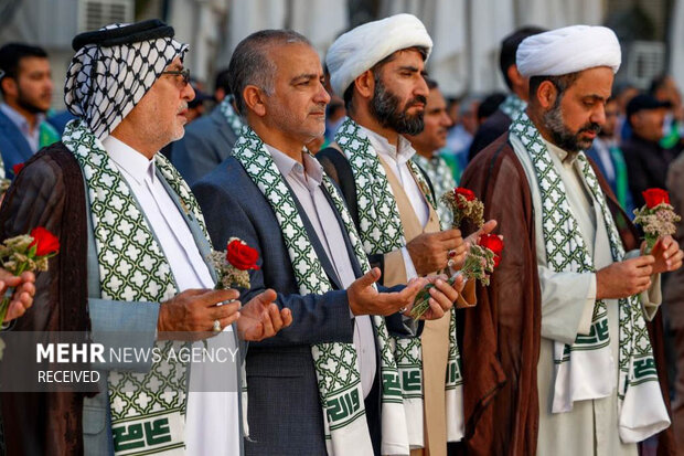 حرم امام علی علیه‌الاسلام در نجف اشرف در آستانه جشن عید غدیر آماده میزبانی از زائران امیرالمونین (ع) شد