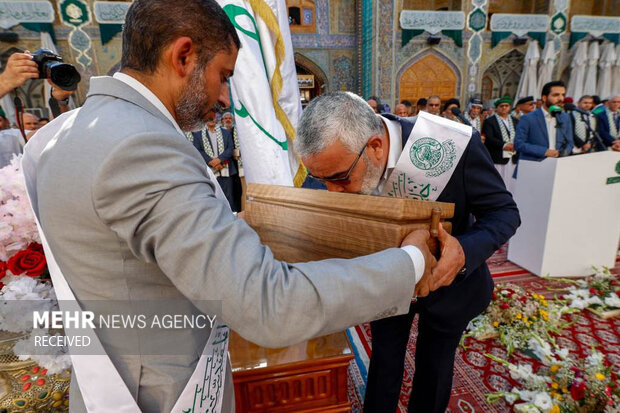 حرم امام علی علیه‌الاسلام در نجف اشرف در آستانه جشن عید غدیر آماده میزبانی از زائران امیرالمونین (ع) شد