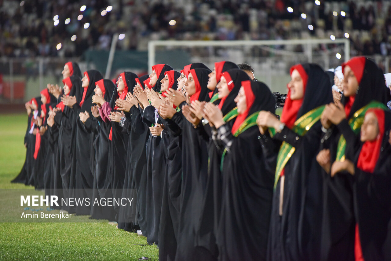 جشن 25 هزارنفره غدیر در شیراز