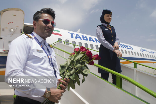 اولین پرواز البرز به مقصد نجف