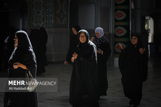 اجتماع بزرگ زنان عاشورایی صبح روز یکشنبه ۸ مرداد ماه ۱۴۰۲ در حرم عبدالعظیم الحسنی (ع) برگزار شد