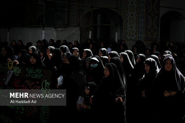 اجتماع بزرگ زنان عاشورایی صبح روز یکشنبه ۸ مرداد ماه ۱۴۰۲ در حرم عبدالعظیم الحسنی (ع) برگزار شد