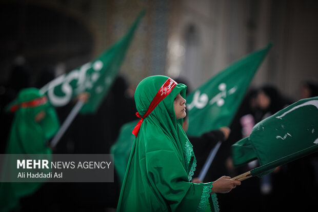 اجتماع بزرگ زنان عاشورایی صبح روز یکشنبه ۸ مرداد ماه ۱۴۰۲ در حرم عبدالعظیم الحسنی (ع) برگزار شد