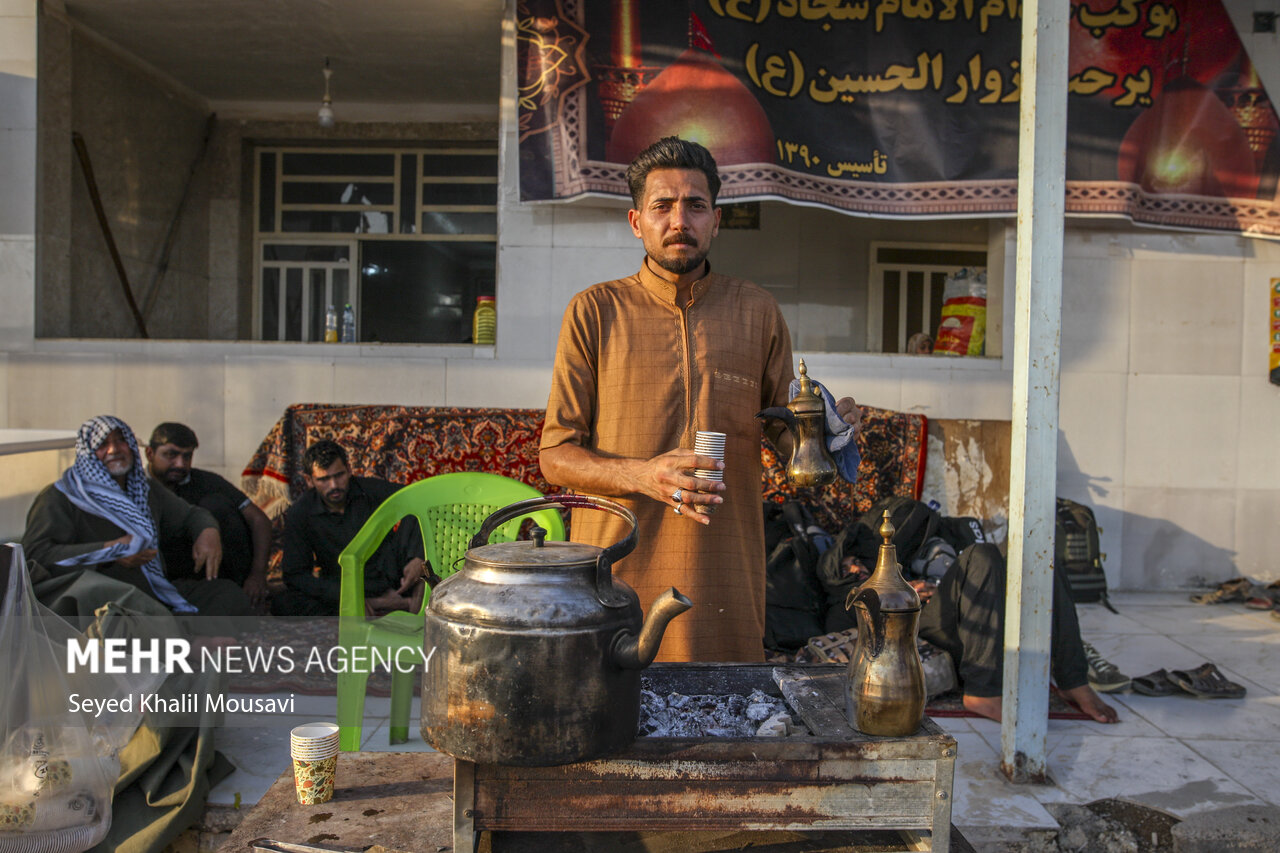 مرز چذابه در آستانه اربعین حسینی