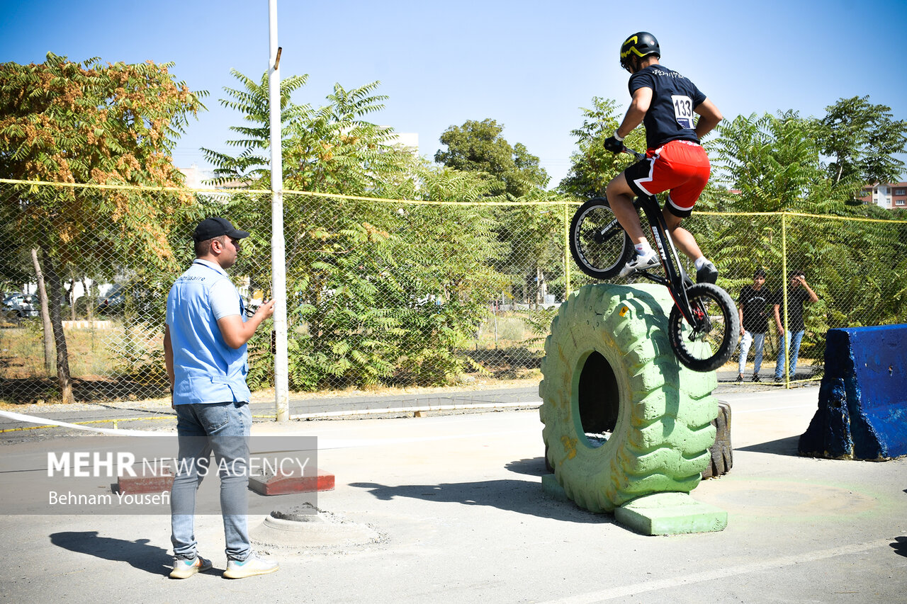 مسابقات دوچرخه سواری تریال کشوری در اراک