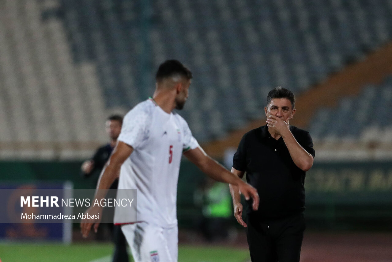 دیدار تیم های ملی فوتبال ایران و آنگولا