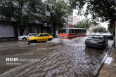 تشدید بارش باران و سیلابی شدن مسیل‌ها در ۴ استان