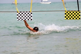 فینال لیگ مسابقات کشوری شنای آب های آزاد در جزیره کیش