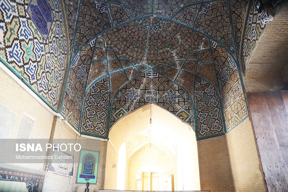 تصاویر / وضعیت کاشی‌های «مسجد وکیل» شیراز  