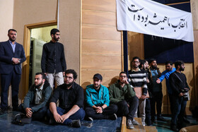 در حاشیه نشست پرسش و پاسخ حسین امیرعبداللهیان، وزیر امور خارجه با دانشجویان دانشگاه تهران