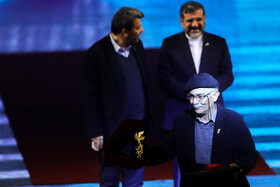 پرویز شیخ طادی، کارگردان در افتتاحیه چهل و دومین جشنواره بین‌المللی فیلم فجر