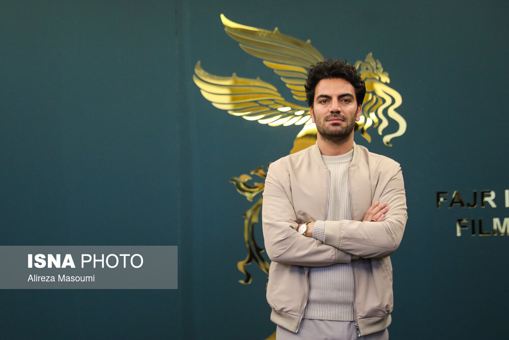 محمد رسول صفری، بازیگر در حاشیه اولین روز از چهل و دومین جشنواره فیلم فجر