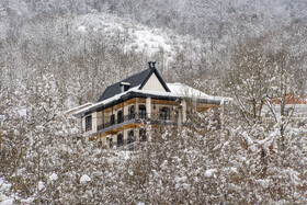 زمستان روستای ییلاقی بالا چلی در استان گلستان