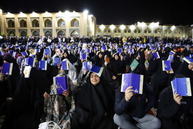 لیالی قدر، شب نوزدهم ماه مبارک رمضان - حرم امام رضا(ع)