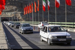تردد روان در آزادراه تهران-شمال و ترافیک سنگین در جاده چالوس